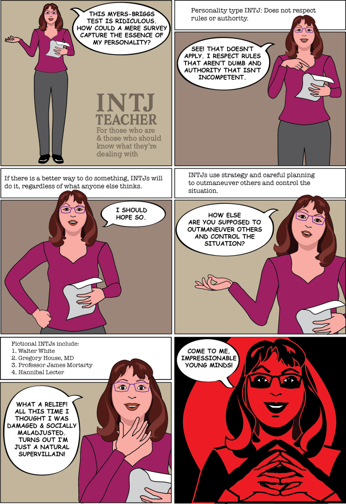 INTJ Teacher webcomic